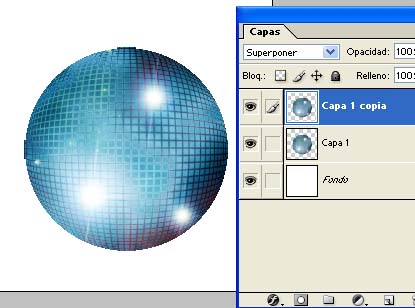 Diseñar Bola de Discoteca 06
