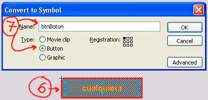 Crear Bot�n