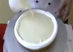 como rellenar pastel de tres leches