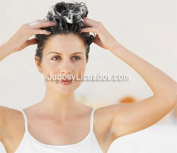 Jugo de Zanahoria, Alfalfa y Lechuga para Fortalecer el cabello