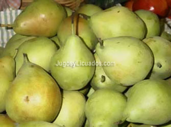 Licuado de Manzana y Pera