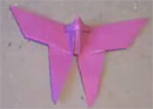 hacer una mariposa en origami