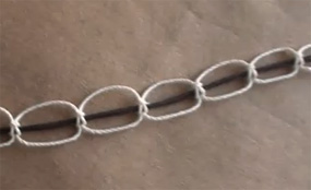 pulsera nudo cuadrado