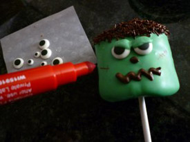 cabeza de paleta bombon frankenstein