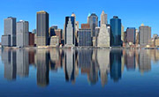 Skyscrapers Reflection in Water - Photoshop Tutorial