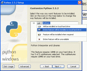 Personalizar Instalación Python