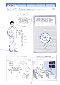 Google browser comic book