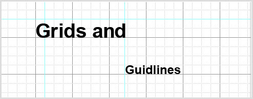 Not taking advantage of guides and grids Not taking advantage of guides and grids