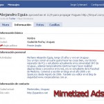 Facebook mimetized Ads