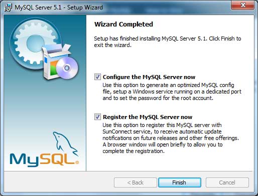 Configuración de MySQL