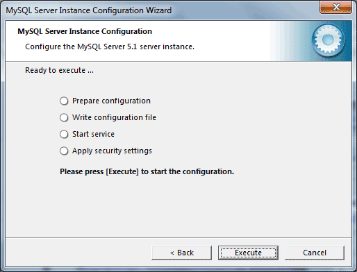 Execute Installation