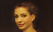 Imitación de un Retrato Clásico con Angelina Jolie